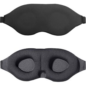 Sleep Mask - Eye Mask for Sleeping Zero Pressure Sleeping Masks for Women and Men, Blindfold and Eye Covers for Home, Travel