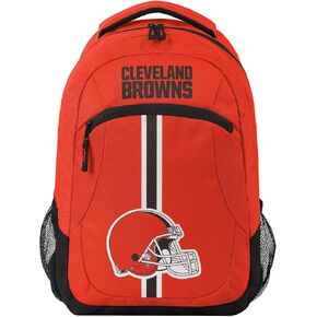 FOCO Cleveland Browns NFL Alternate Color Action Backpack - Orange