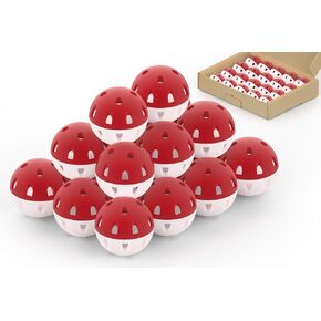 Practice Golf Balls (20-Pack) 42mm Limited-Flight Rubber Golf Balls to Improve Your Swing - Hollow Airflow Mini Soft Balls - Good for Home Putting & Backyard Swing, Indoor & Outdoor