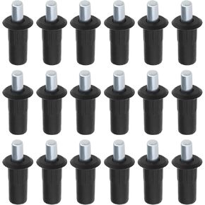 50pcs Cabinet Door Spring Loaded Repair Pins Replacement Louver Damper Repair Pins Suitable for Louver Cabinet Furniture Louver Window Tool Repair Pins