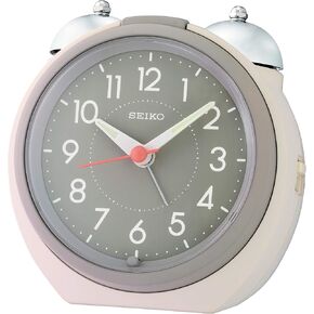Seiko Kita Bedroom Alarm Clock, Ivory