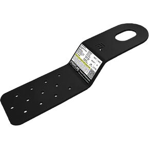 Frontline RORS01BLK Residential PitchFast Roof Anchor | ASTM rated steel | Lightweight and easy install in just minutes | OSHA & ANSI Compliant