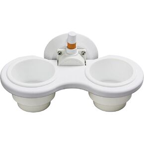 SeaSucker 2‐Cup Holder Vertical Mount (White)