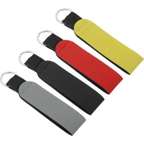 PATIKIL Floating Neoprene Keychain, Waterproof Buoyant Key Ring Sublimation Float Keychain for Outdoor Sports