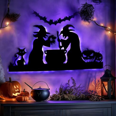 Halloween Outdoor Decoration - Black Lantern Halloween Silhouette can be Used for Outdoor Halloween Garage Door Wall and Courtyard Decoration - NW2 in Saudi Arabia