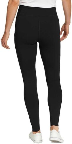 Eddie Bauer Women's Stretch Trail Tight (US, Alpha, Medium, Regular, Regular, Black) in Saudi Arabia