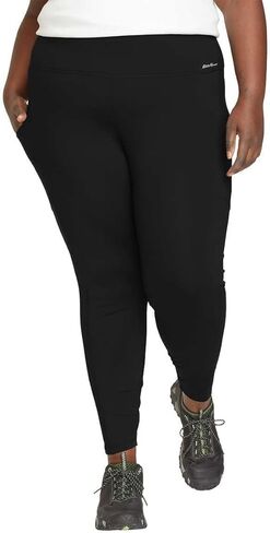 Eddie Bauer Women's Stretch Trail Tight (US, Alpha, Medium, Regular, Regular, Black) in Saudi Arabia