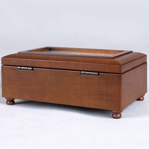صندوق موسيقى صغير الحجم للمجوهرات الصغيرة من Cottage Garden Love My Dachshund Rich Woodgrain - يشغل أغنية عالم رائع in Saudi Arabia