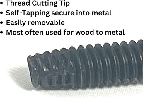 20 Pack 5/16" -18 x 2.5 Inch Pre Oiled Corrosion Resistant Thread Cutting Trailer Deck Floor Board Screws Cargo Wood to Metal Self Tapping in Kuwait