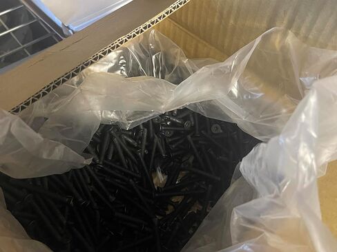 20 Pack 5/16" -18 x 2.5 Inch Pre Oiled Corrosion Resistant Thread Cutting Trailer Deck Floor Board Screws Cargo Wood to Metal Self Tapping in Kuwait