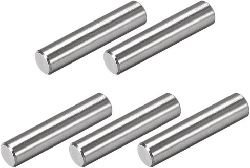 METALLIXITY Dowel Pin (8x35mm) 5Pcs, 304 Stainless Steel Shelf Support Pegs Pin Fastener Elements - for Metal Devices, Furniture Installation, Industrial, DIY in Saudi Arabia