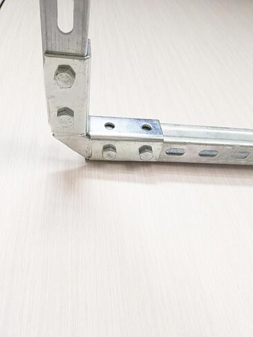 4 Packs 4 Holes Square Mounting Struct Channel Brackets, Fits for ½" Bolt with 1-5/8" Strut Channel, C Channel Fitting Feets in Saudi Arabia