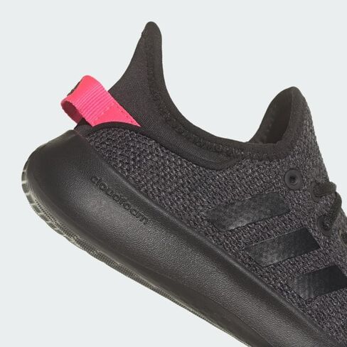 adidas Cloudfoam Pure Sportswear Sneaker, Wonder Quartz/Zero Metallic/Wonder Orchid, 13 US Unisex Little Kid in Saudi Arabia