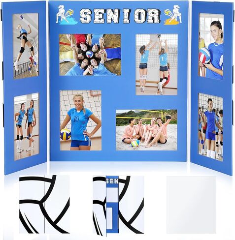 Basketball Senior Night Gifts Basketball Picture Frame for 4x6 Photographs 2025 Senior Night Gifts Photographs 8 Frame Graduation Gifts for Senior Night Sport Theme Party Decoration in Saudi Arabia