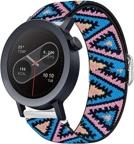 Compatible with CMF Watch Pro 2 Band, 22mm Stretch Elastics Nylon Adjustable Replacement Strap Accessories for Men & Women Compatible for CMF Watch Pro, Watch Pro 2 Smartwatch in Saudi Arabia