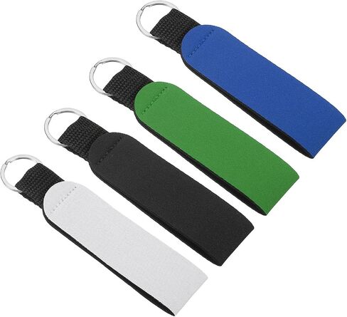 PATIKIL Floating Neoprene Keychain, Waterproof Buoyant Key Ring Sublimation Float Keychain for Outdoor Sports in Saudi Arabia