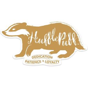 ملصق فينيل هاري بوتر هافلباف من بيبر هاوس برودكشنز للكمبيوتر المحمول وزجاجة الماء، عبوة من 6 قطع in Kuwait