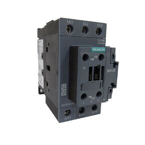 SIEMENS 3RT2036-1AK60 Sirius 3 Pole 50 AMP 120 Volt AC CONTACTOR - 1NO+1NC Auxiliary Contact