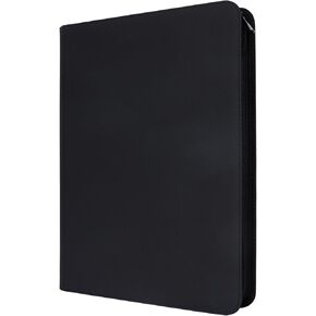 Rayvol Premium 16-Pocket Card Binder - Fits 1408 Trading Cards, Side Loading Ringless Card Collection Album for TCG -Seablue