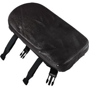 Leadigol Bicycle Manned Cushion,PU Bike Rear Saddle,Mountain Bike Back Shelf Seat Cushion,Bike Seat Bike Rear Seat,Wide Soft Pad Bicycle Accessory