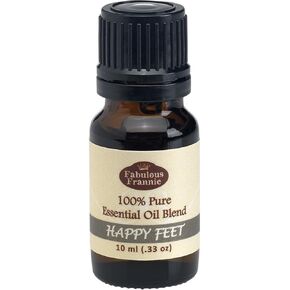 Fabulous Frannie Happy Feet Pure Essential Oil Blend Tea Tree, Clove, Lavender and Thyme Essential Oils 10ml