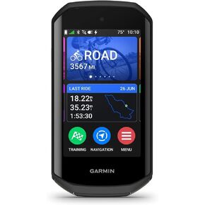 Garmin Edge 1050®, Premium Cycling Computer, Vivid Color Touchscreen Display, Built-in Speaker, Advanced Training and Group Ride Features, Road Hazard Alerts