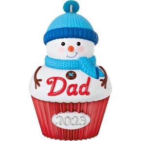 Hallmark Keepsake Christmas Ornament 2024, Daughter Snowman Ice Cream Cone 2024, Family Gifts