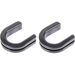 Detachable Rotary Mounting Sissy Bar Luggage Rack Latch Clips Kit + Side Plate Mounting Bracket Grommet Fits for Harley Touring Sportster Touring Electra Street Glide Road King 1986-2024