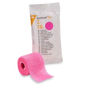 Cast Tape 2 Inch X 12 Foot Fiberglass Bright Pink, 82002X - ONE ROLL