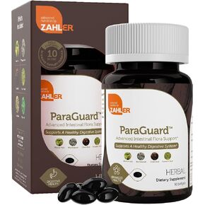 Zahler - ParaGuard Liquid Drops - Gut Health Supplement - Formula has Wormwood, Garlic Bulb, Pumpkin Seed, Clove & More - Natural Support for Humans - Certified Kosher (4 Oz) (4 oz., Drop)
