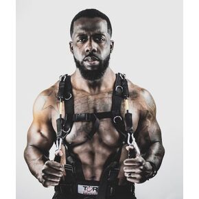 TR Fit Clubs Harness. 12 lbs, 12" x 9" x 6". Resistance Bands. Strength Training. Mobility Training.