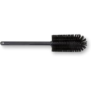 SPARTA Large Water Bottle Brush Ideal for Wide-Mouth Jars, Bottles and Tumblers, Dishwashing Tool with Handle for Home and Commercial Kitchens, Plastic, 16 Inches, Black