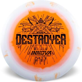 Innova Halo Star Destroyer Disc Golf Driver – Disc Golf Distance Driver, Fast and Stable Power Driver (Colors Will Vary)