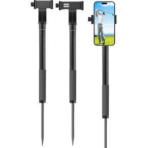 WIGERLON Golf Recording Stick,Irangesports Stick Golf Tripod Golf Phone Camera Stick Golf Monopod