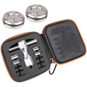 OGECLF 4pcs/set Silver Lucky Clover Golf Weights Kit for Titleist Scotty Cameron Newport, Phantom, Futura, GoLo, California Putters 5g 10g 15g 20g 25g 30g 35g 40g 45g for Option