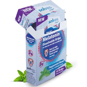 Melatonin Sleep Aid Dissolvable Solves Strips®