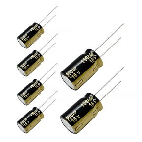 Replacement for 6 pcs Panasonic FM Series Capacitors 16V 1500uf Low ESR Impedance 105°C