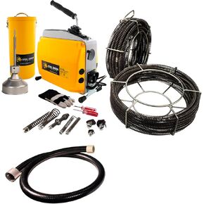 Steel Dragon Tools K60 Sectional Drain Pipe Cleaning Machine fits RIDGID C8 (5/8in.) Cable