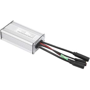 Alomejor 9 Tube 36/48V KT‑22A Brushless Controller Waterproof Motor Controller with Light Cable Rectangula Controller Equipment