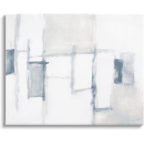 Stupell Industries Soft Modern Geometric Arrangement Canvas Wall Art, Design by Lanie Loreth