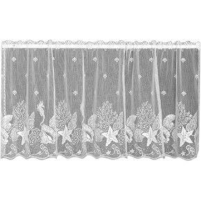 Heritage Lace, White Seascape 60x30 Tier, 60 in x 30