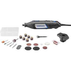 Dremel 4000-2/32 Variable Speed Rotary Tool Kit-Engraver, Polisher, and Sander- Perfect for Cutting, Detail Sanding, Engraving, Wood Carving, and Polising- 2 Attachments & 32 Accessories
