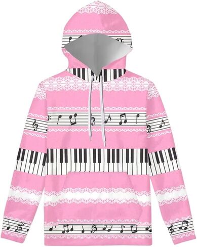 Aoopistc Graphic Hoodies Sweatshirts for Women Girl, Loose Fit Pullover Hoodie Long Sleeve Hooded Sweater Size XS-6XL in Saudi Arabia