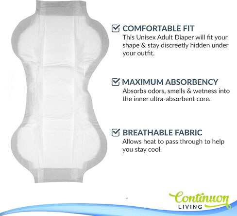 Adult Incontinence Underwear, Maximum Absorbency, 10 Count in Saudi Arabia