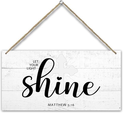 The Lord Himself Goes Before You - Hanging Wood Plaque with Rope, Inspirational Printed Wood Plaque Sign Hanging for Study Door Office, Wall Art Home Farmhouse Decoration Gift for Christian -C14 in Saudi Arabia