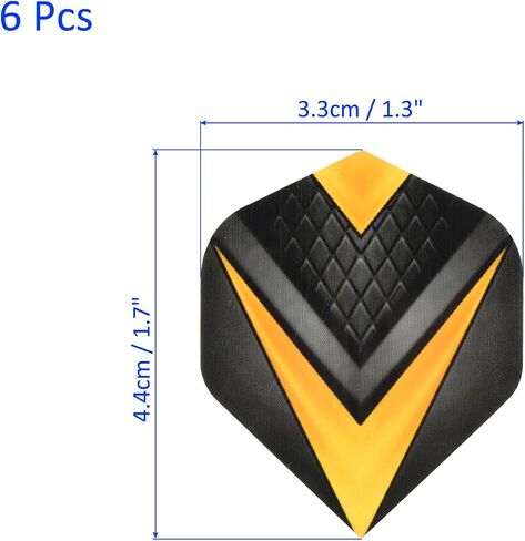 Dart Flight - V Style PET Darts for Steel Tip, Apply to Darts Game/Party/Entertainment in Saudi Arabia