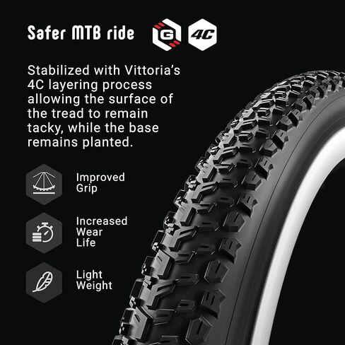 إطارات الدراجة الجبلية Vittoria Mezcal لظروف التضاريس الجافة - إطار Cross Country XC-Trail TNT G2.0 MTB (26x2.1) in Saudi Arabia