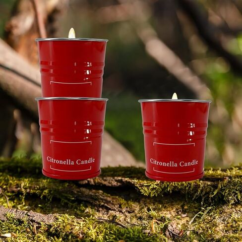 Enhanced Scents Outdoor Citronella Candles, 9 Pack, 2x2, 1.8oz, Repel Scented Candles, Control, for Patio in Saudi Arabia