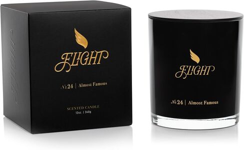Flight Full Grain Luxury Scented Candles with Decorative Jar, Soy Wax, Cotton Wicks, Romantic Soft Glowing Lighting, Rich Fragrant Scent, Elegant Self-Care Gift in Saudi Arabia