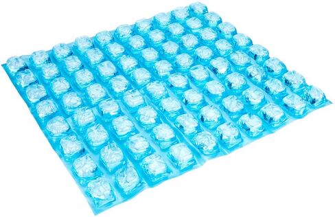 Restaurantware Cater Ice 19 x 15.8 Inch Ice Pack Sheet 1 Reusable Gel Ice Pack - Leakproof Flexible Blue Plastic Ice Blanket Ice Sheet For Coolers or Lunch Boxes For Long-Lasting Use in Saudi Arabia